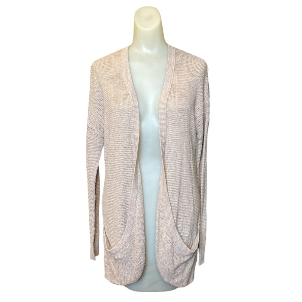American Eagle Cream/Apricot Lightweight Cardigan Size Small